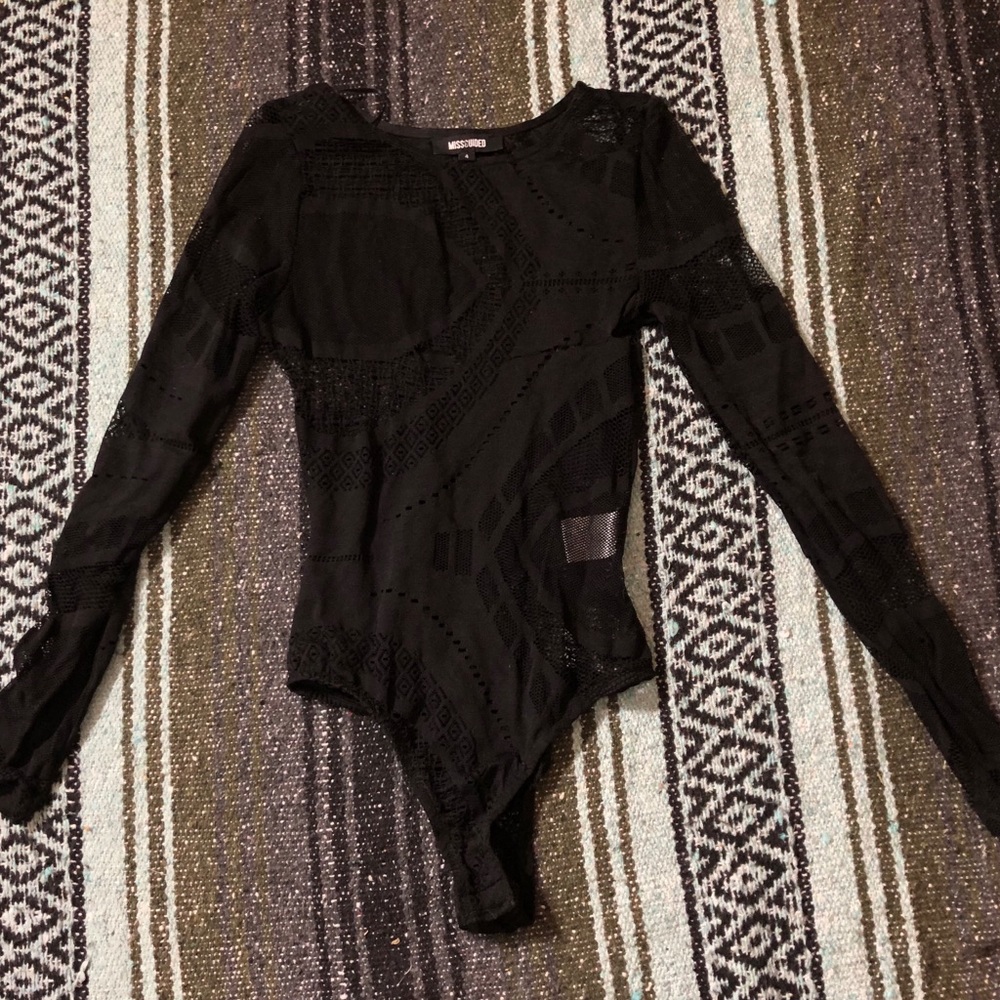 Misguided mesh bodysuit
